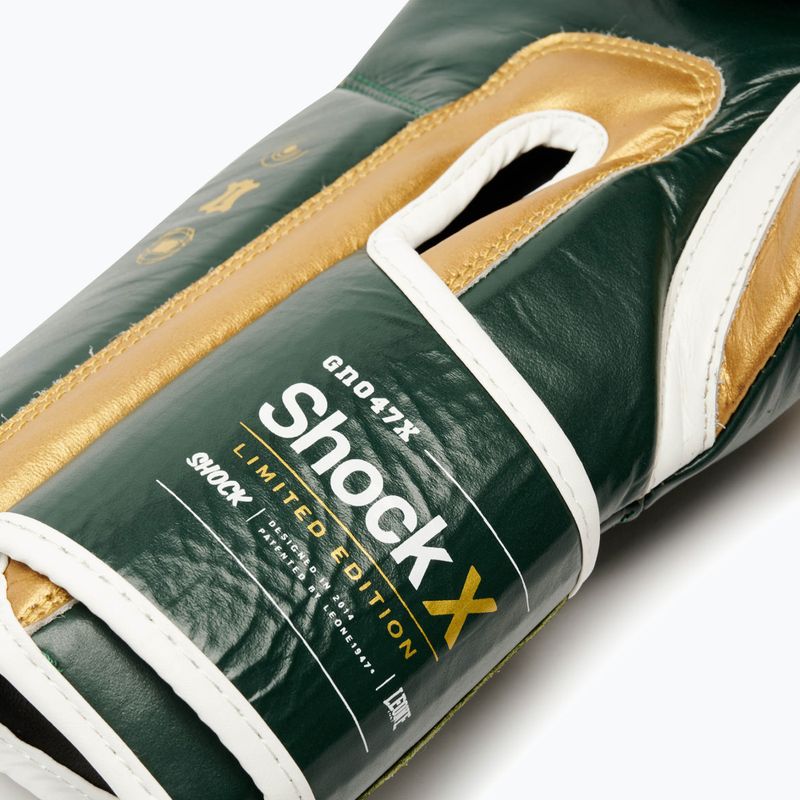 Rękawice bokserskie LEONE 1947 Shock X green 9