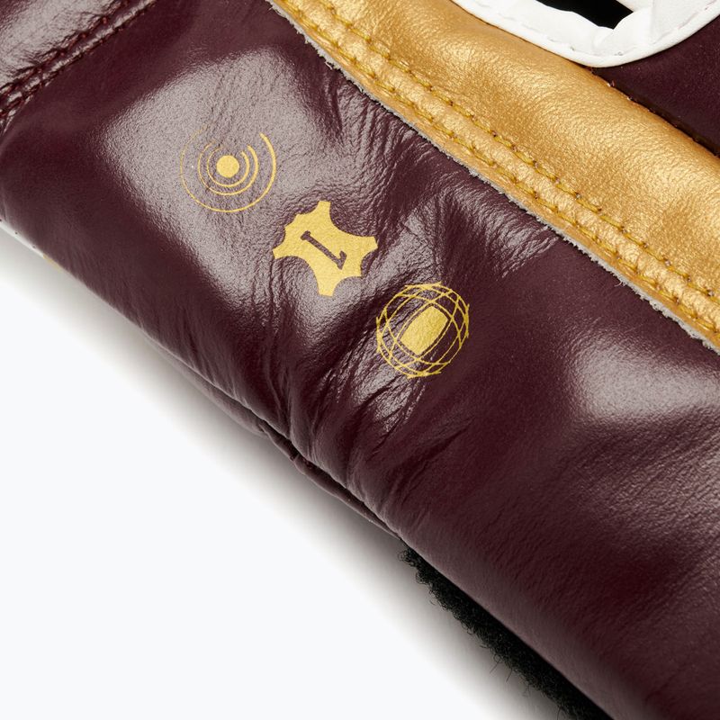 Rękawice bokserskie LEONE 1947 Shock X bordeaux 9