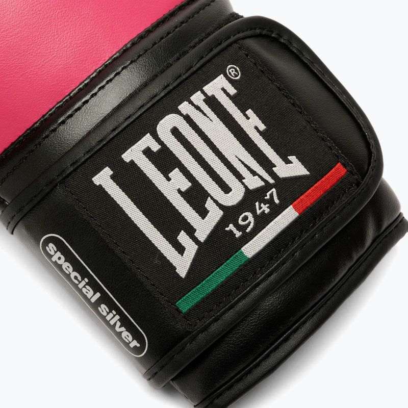 Rękawice bokserskie dziecięce LEONE 1947 Thunder Jr fuchsia 8