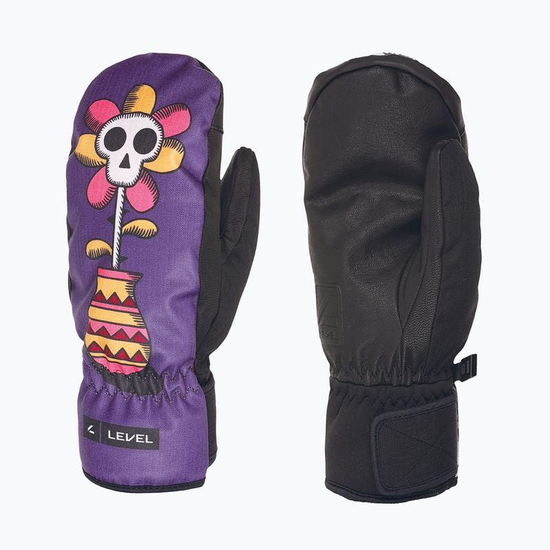Rękawice snowboardowe Level Vertigo Pro Mitt purple