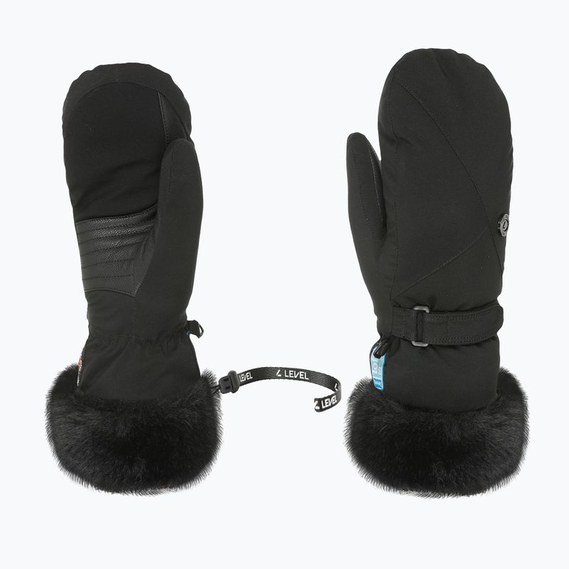 Rękawice narciarskie damskie Level Jolie Mitt pk black