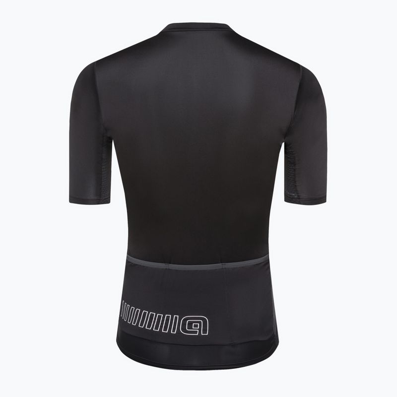 Koszulka rowerowa męska Alé Color Block black 7