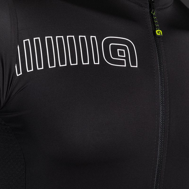 Koszulka rowerowa męska Alé Color Block black 8