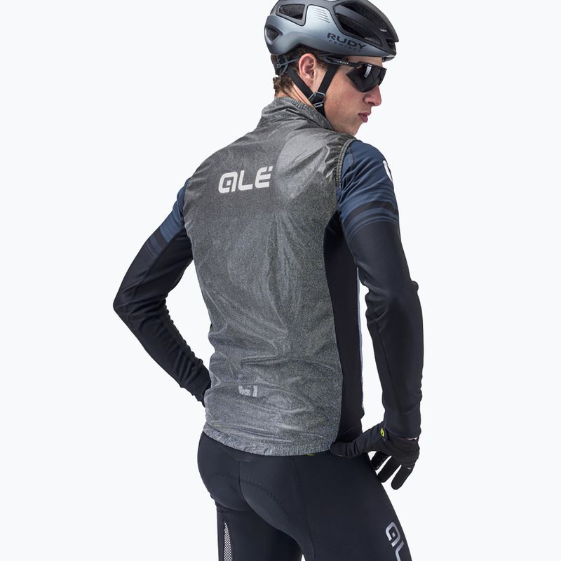 Kamizelka rowerowa męska Alé Black Reflective black 2