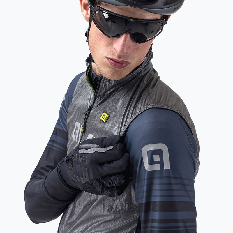 Kamizelka rowerowa męska Alé Black Reflective black 3