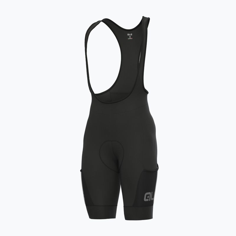 Spodenki rowerowe męskie Alé Stones Cargo Bibshorts black 7