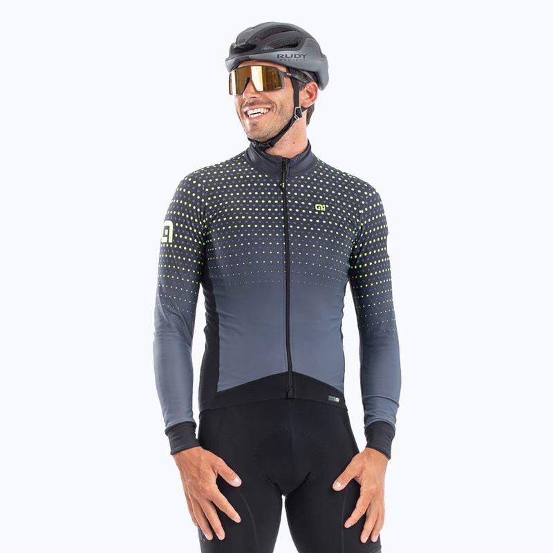 Bluza rowerowa męska Alé Bullet black/grey