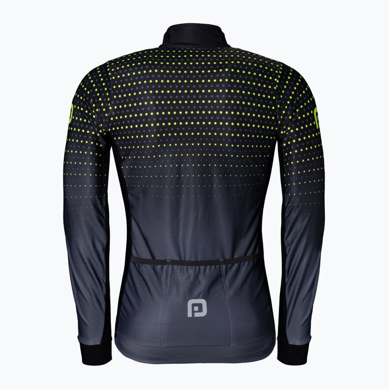 Bluza rowerowa męska Alé Bullet black/grey 6