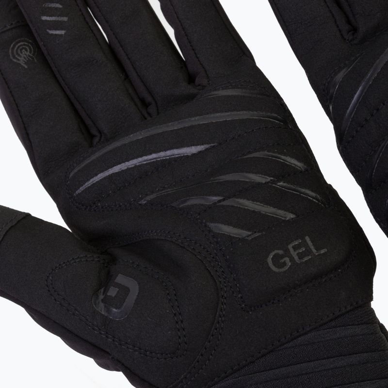 Rękawiczki rowerowe Alé Windprotection black 4
