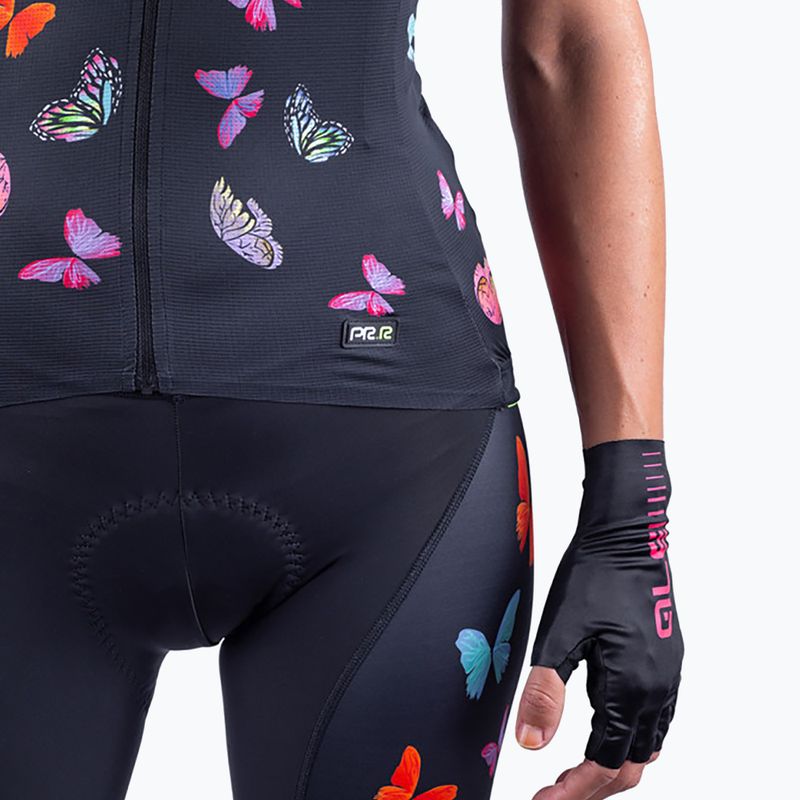 Koszulka rowerowa damska Alé Butterfly black 7