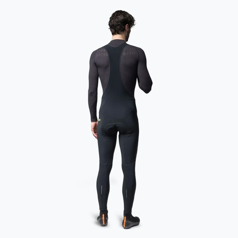 Spodnie rowerowe męskie Alé Winter Bibtights black/black 2