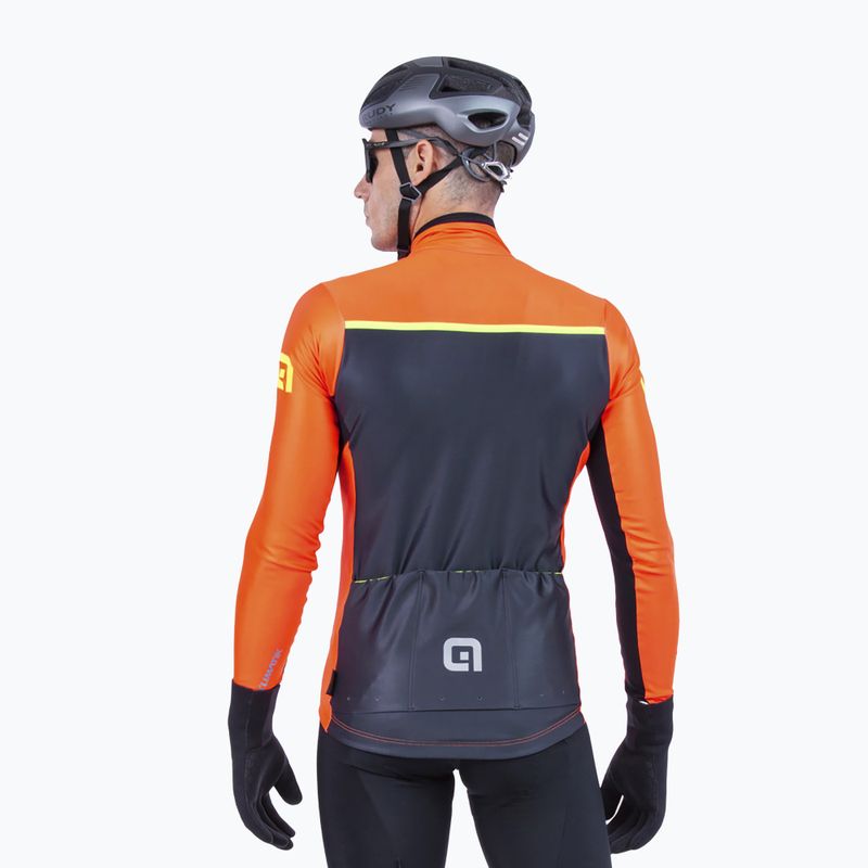 Kurtka rowerowa męska Alé K-Tornado 2.0 fluo orange 2