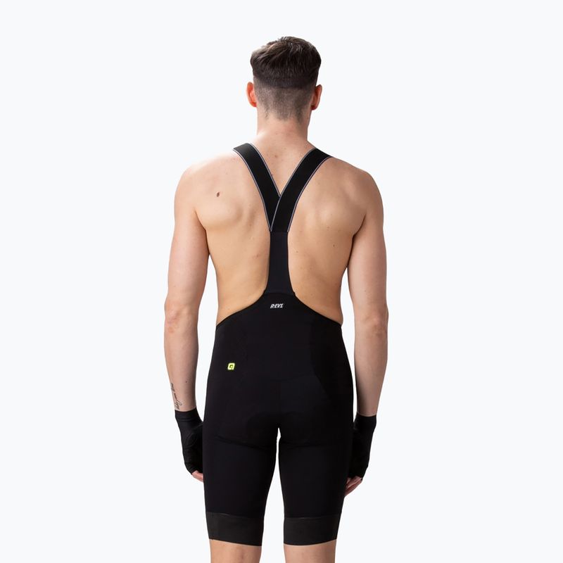 Spodenki rowerowe męskie Alé Velocity HD2 Bibshorts black 3