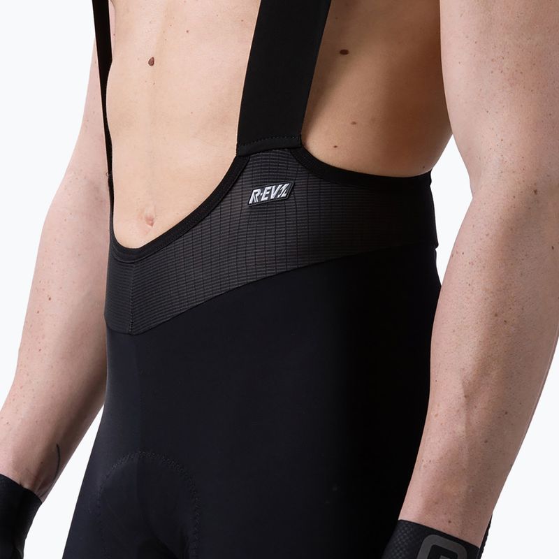 Spodenki rowerowe męskie Alé Speedfondo Bibshorts black 3