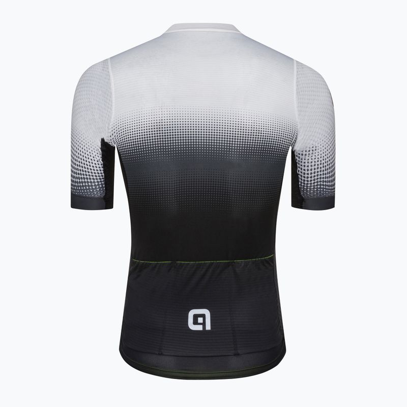 Koszulka rowerowa męska Alé Gradient white 2