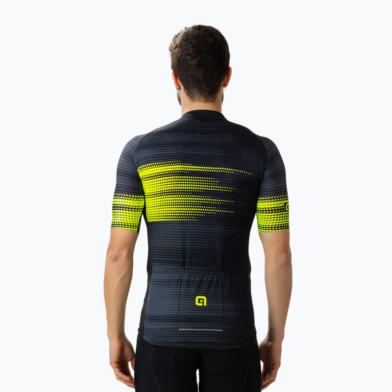 Koszulka rowerowa męska Alé Turbo black 2