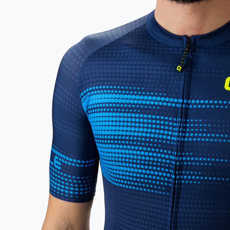 Koszulka rowerowa męska Alé Turbo blue 4