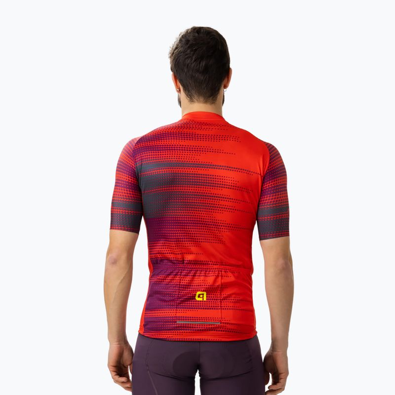 Koszulka rowerowa męska Alé Turbo red 3