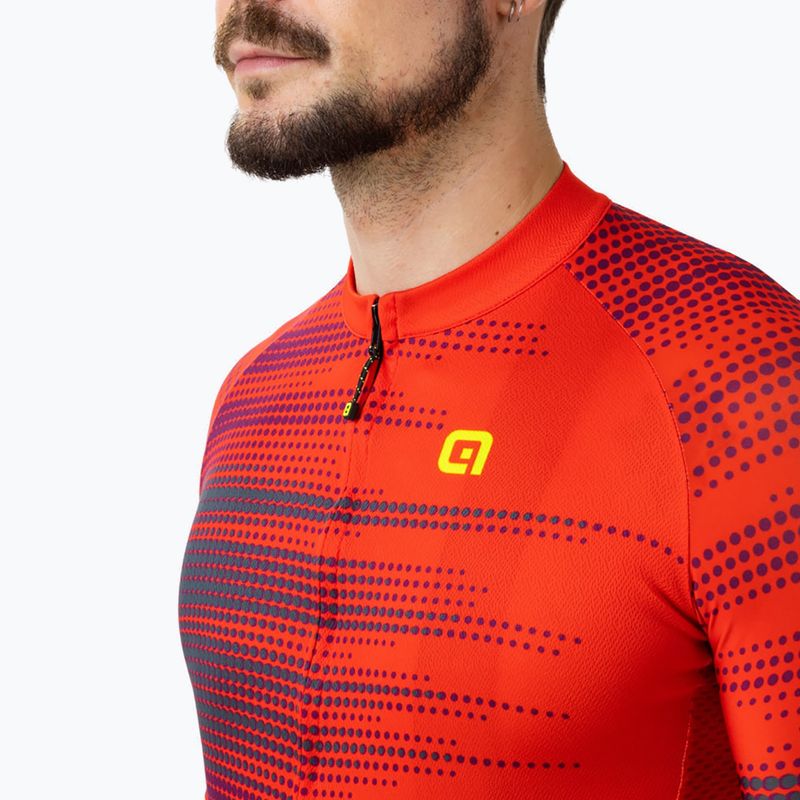 Koszulka rowerowa męska Alé Turbo red 4