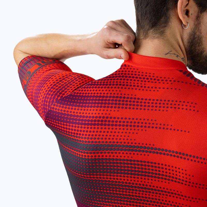 Koszulka rowerowa męska Alé Turbo red 5