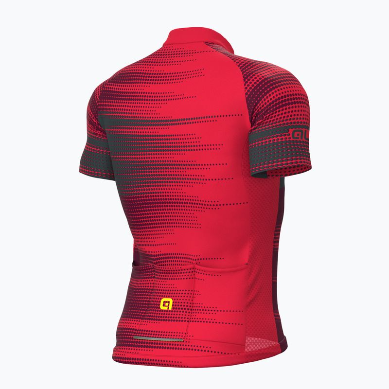 Koszulka rowerowa męska Alé Turbo red 8