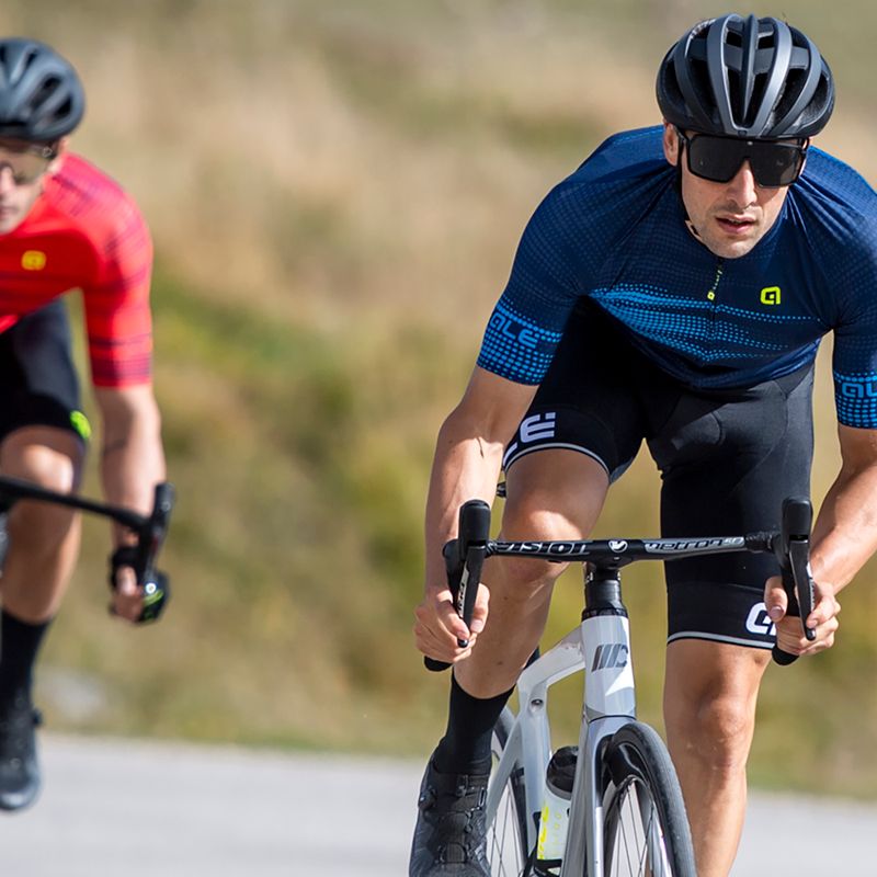 Koszulka rowerowa męska Alé Turbo red 9