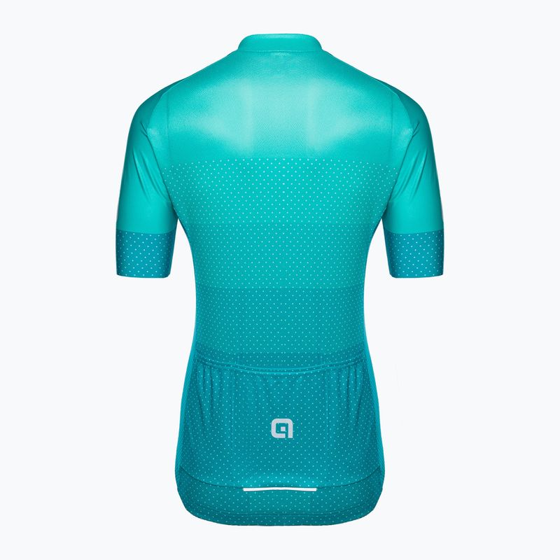 Koszulka rowerowa damska Alé Level turquoise 8
