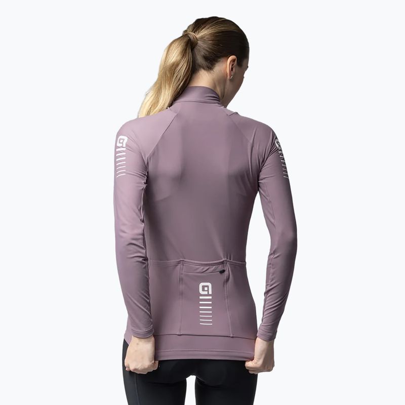 Bluza rowerowa damska Alé Warm Race cashmere 2