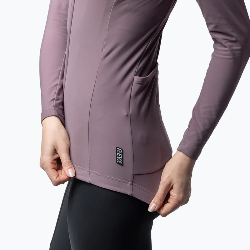 Bluza rowerowa damska Alé Warm Race cashmere 5