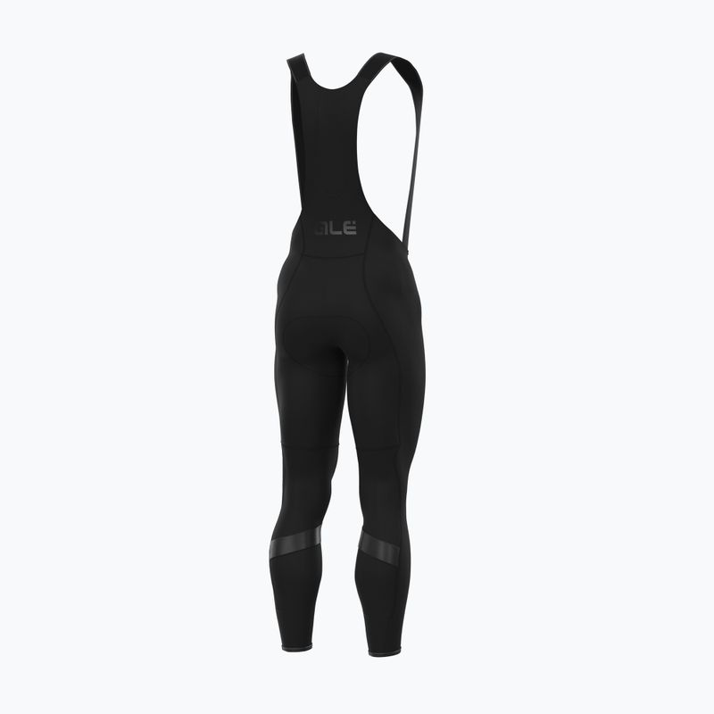 Spodnie rowerowe męskie Alé Clima Warm Plus nero/black 9