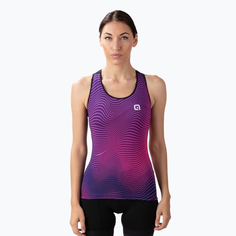 Koszulka rowerowa damska Alé Onda Koszulka purple