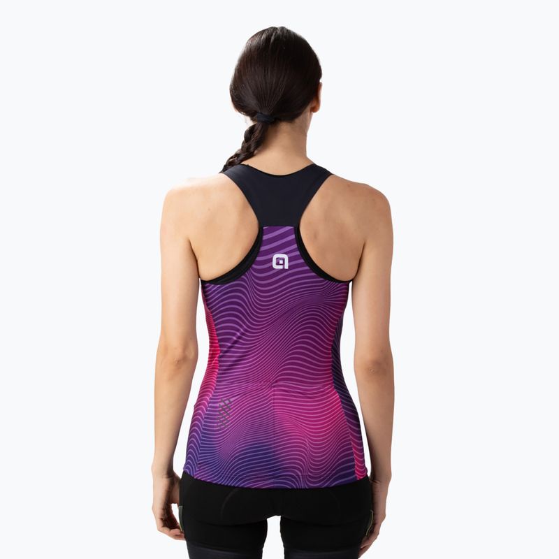 Koszulka rowerowa damska Alé Onda Koszulka purple 2