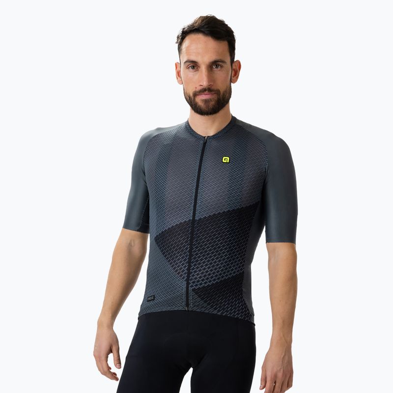 Koszulka rowerowa męska Alé Web black 2