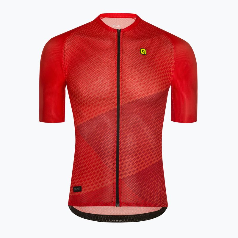 Koszulka rowerowa męska Alé Web red 6