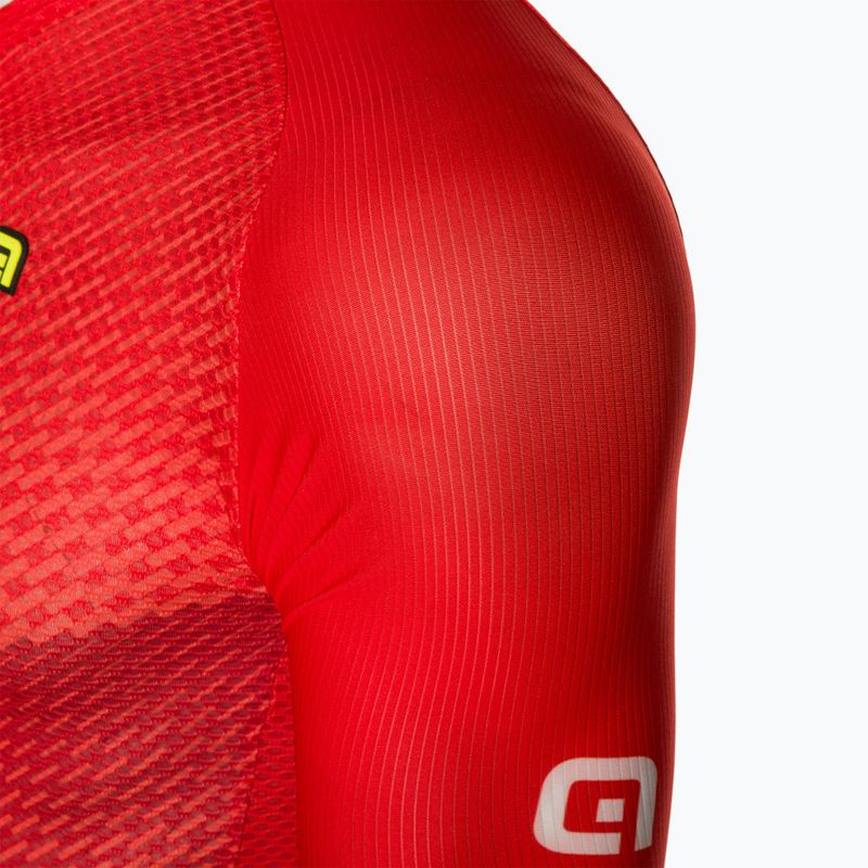 Koszulka rowerowa męska Alé Web red 9