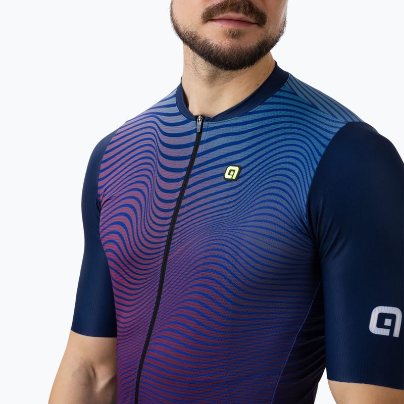 Koszulka rowerowa męska Alé Onda navy blue 3