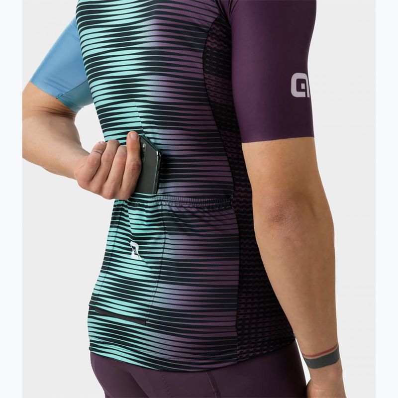 Koszulka rowerowa męska Alé Dinamica aqua green 11