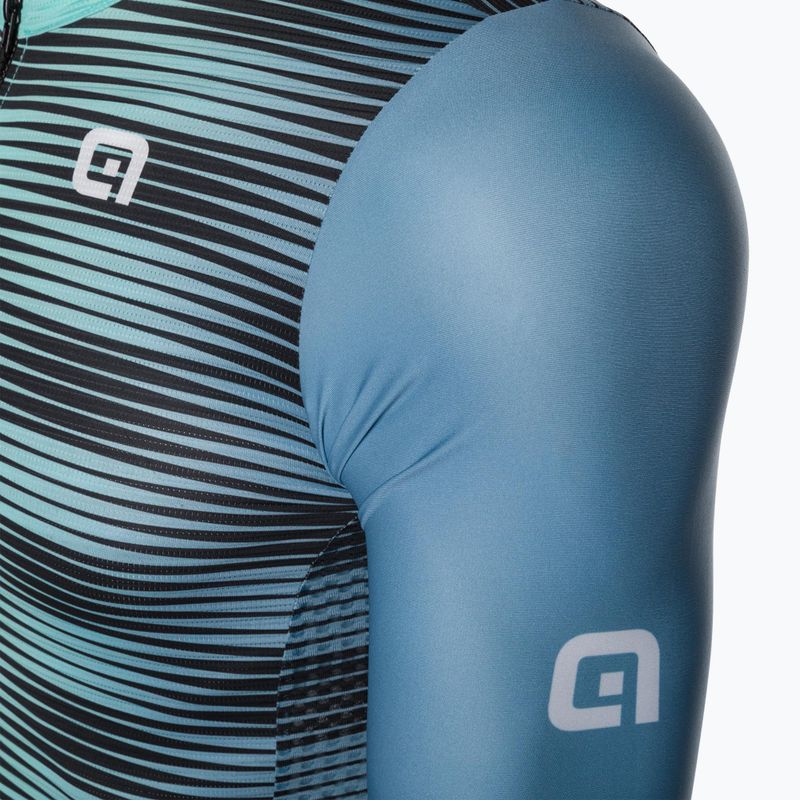 Koszulka rowerowa męska Alé Dinamica aqua green 3