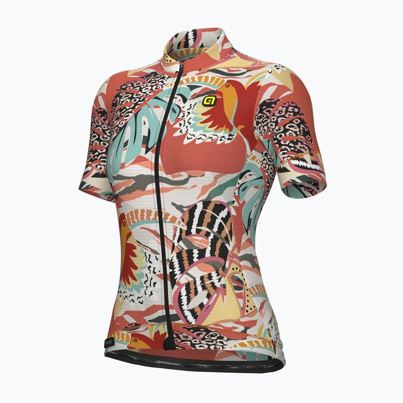 Koszulka rowerowa damska Alé Rio orange 7