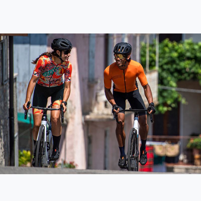 Koszulka rowerowa damska Alé Rio orange 10