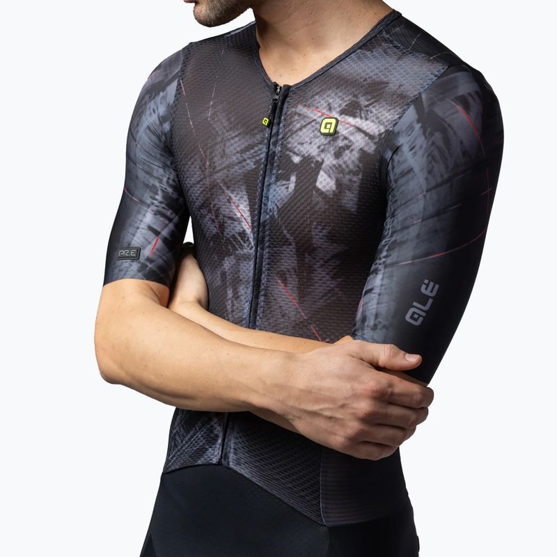 Kombinezon rowerowy męski Alé Mirror black 4