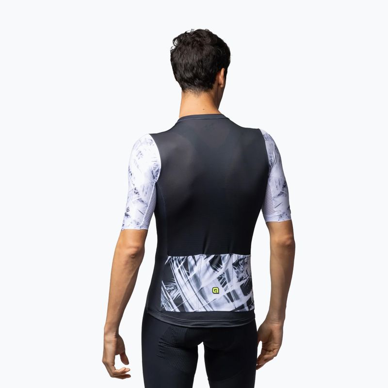 Koszulka rowerowa męska Alé Palm black 2