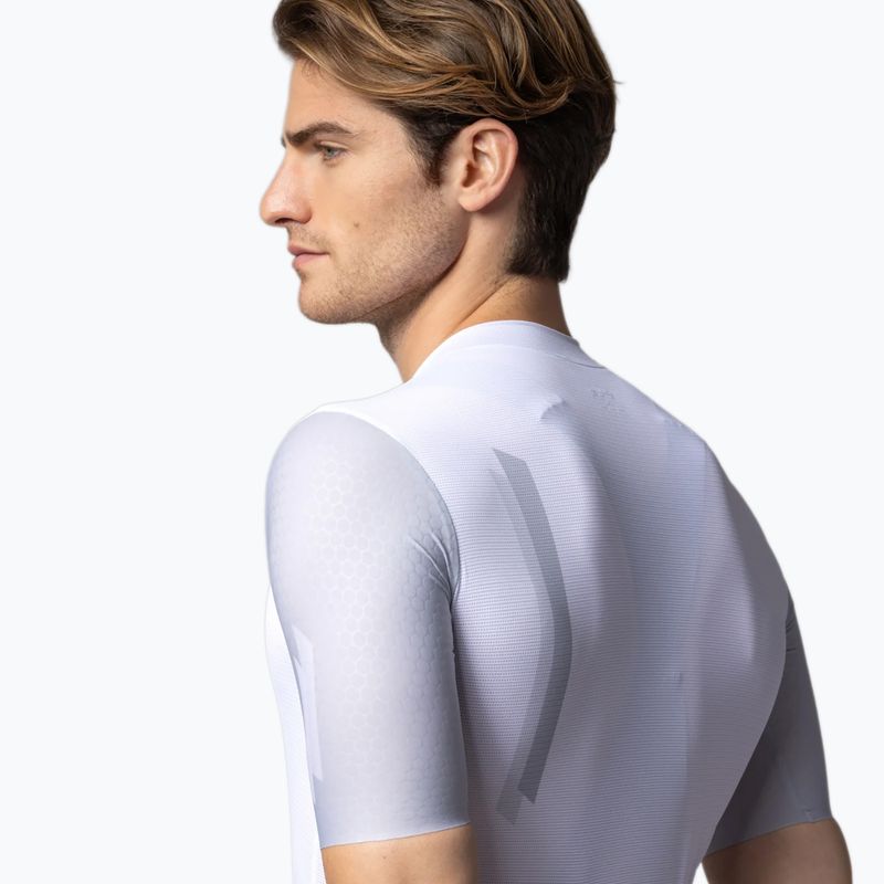 Koszulka rowerowa męska Alé Follow Me white 4