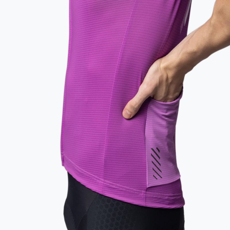 Koszulka rowerowa męska Alé Follow Me cyclamen 6
