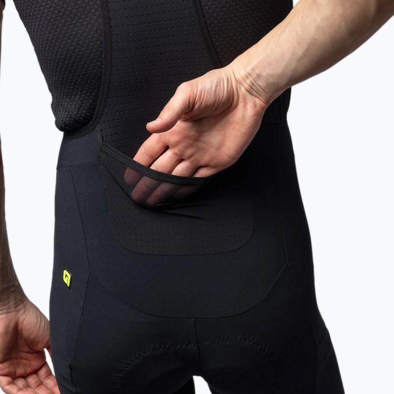 Spodenki rowerowe męskie Alé Gravel Pro Bibshorts black 4