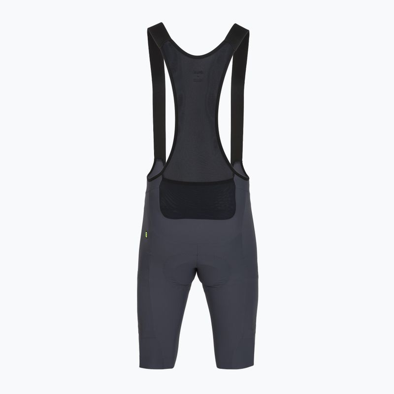 Spodenki rowerowe męskie Alé Gravel Pro Bibshorts titanium 8