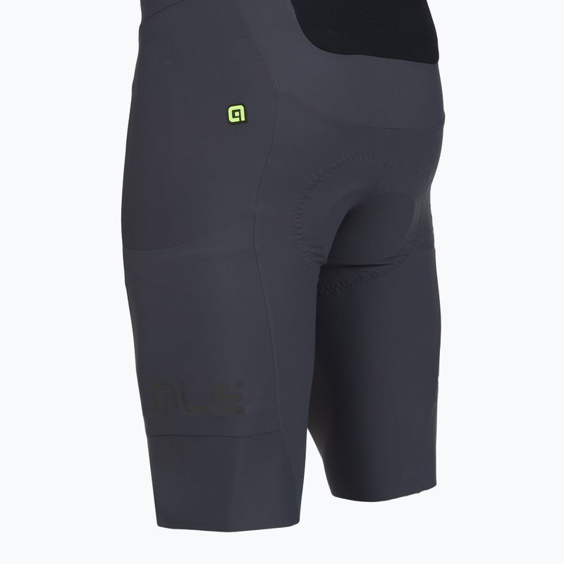 Spodenki rowerowe męskie Alé Gravel Pro Bibshorts titanium 10
