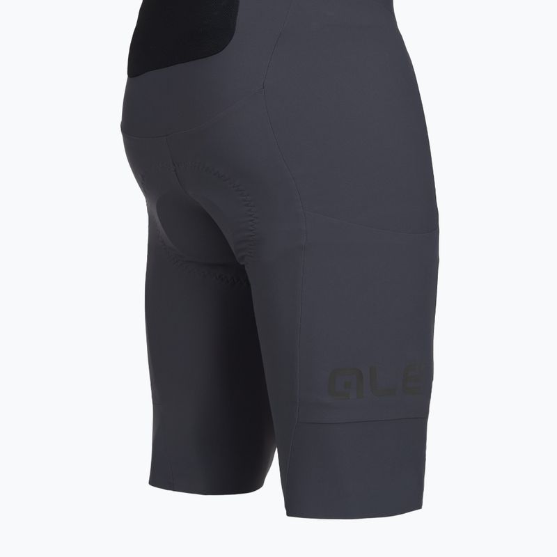 Spodenki rowerowe męskie Alé Gravel Pro Bibshorts titanium 11