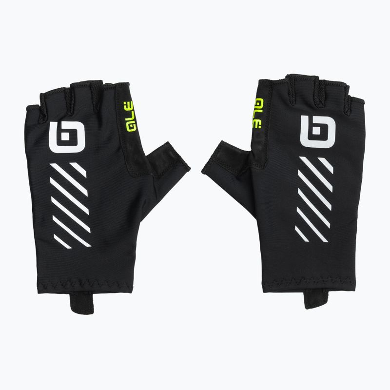 Rękawiczki rowerowe Alé Ciak black 2