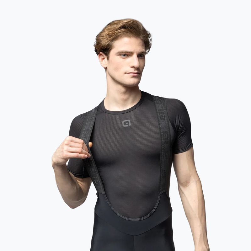 Spodnie rowerowe męskie Alé Winter 2.0 Bibtights nero/black 3
